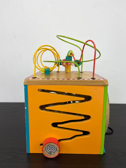 used Parents Wooden Activity Cube