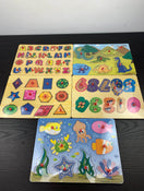 used BUNDLE Wooden Puzzles