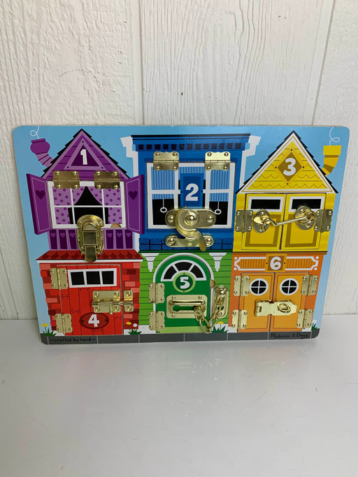 used Melissa & Doug Latches Board