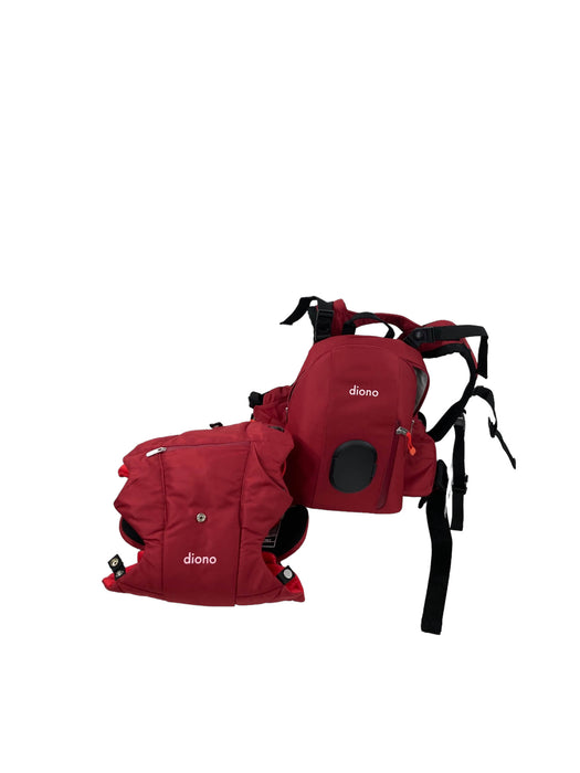 used Diono Carus Essentials 3-in-1 Carrying System, Red