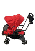 secondhand Joovy Caboose Ultralight Graphite Stroller, 2021, Red