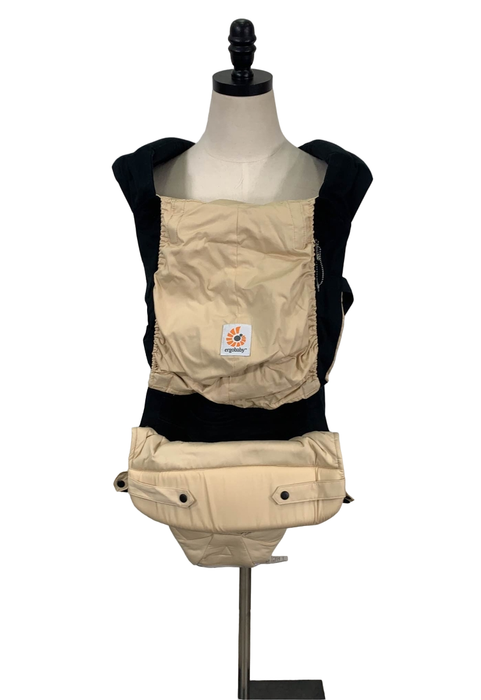 used Ergobaby Original Baby Carrier, Black/Camel, Original