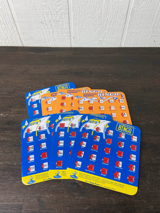 used Regal Games Fingertip Shutter Slide Bingo Cards