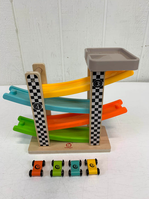 used Top Bright Wooden Car Ramp Race Track