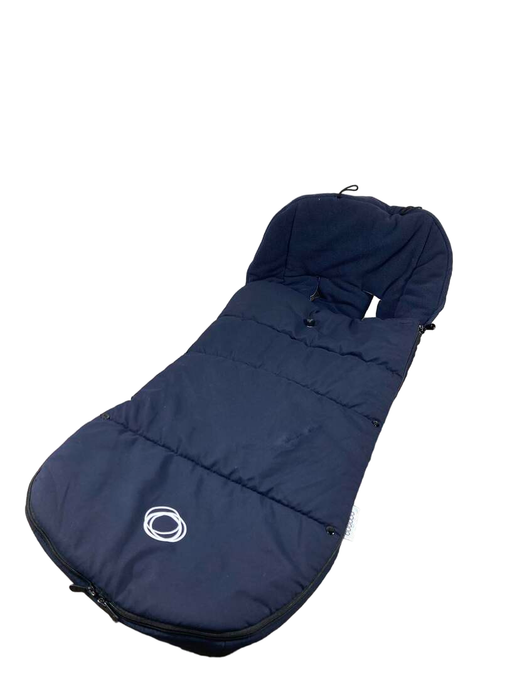 used Bugaboo Footmuff, Midnight Blue