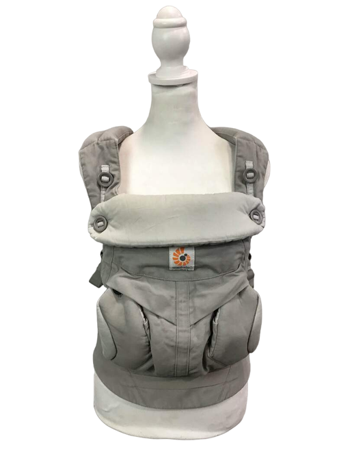 secondhand Ergobaby 360 All Positions Cotton Baby Carrier, Pearl Grey