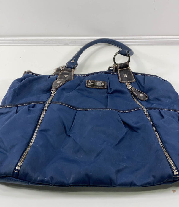 used StorkSak Olivia Diaper Bag, Navy