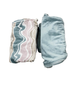 secondhand Aden + Anais Essentials Easy Wrap Swaddle, 2 Pack, 0-3 Months, Velboa