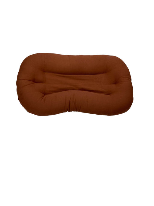 secondhand Snuggle Me Organic Sensory Infant Lounger, Gingerbread