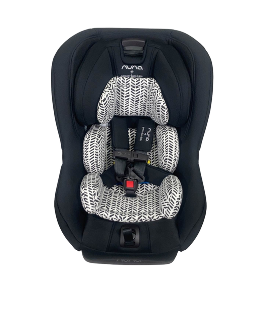 used Nuna RAVA Convertible Car Seat, 2022, Broken Arrow Caviar