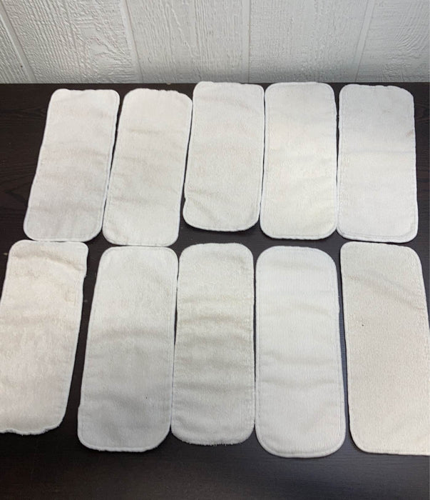 used BUNDLE Cloth Diaper Inserts