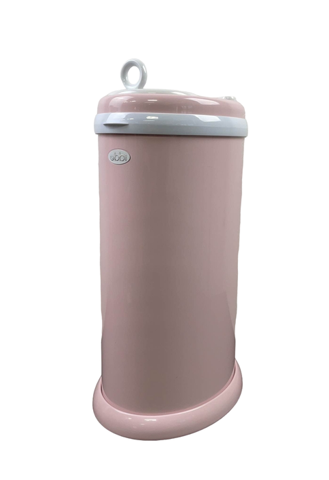 used Ubbi Diaper Pail, Blush Pink