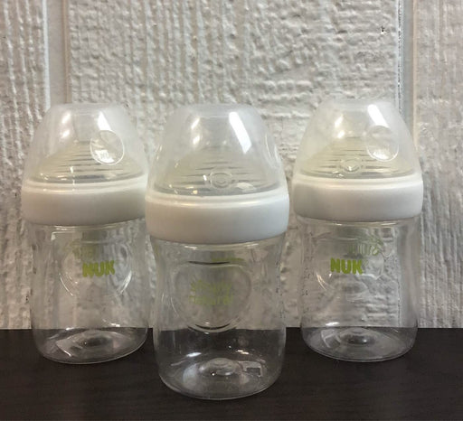 used NUK Simply Natural Bottles, 5oz, 3 Pack