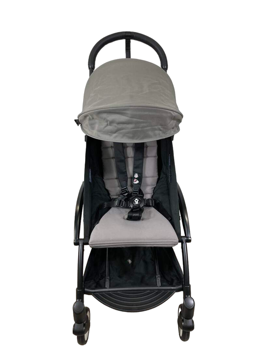 secondhand Babyzen YOYO2 Complete Stroller, Black with Grey, 2023