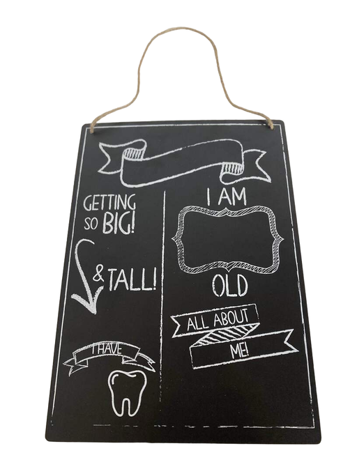 secondhand All About Me Chalkboard