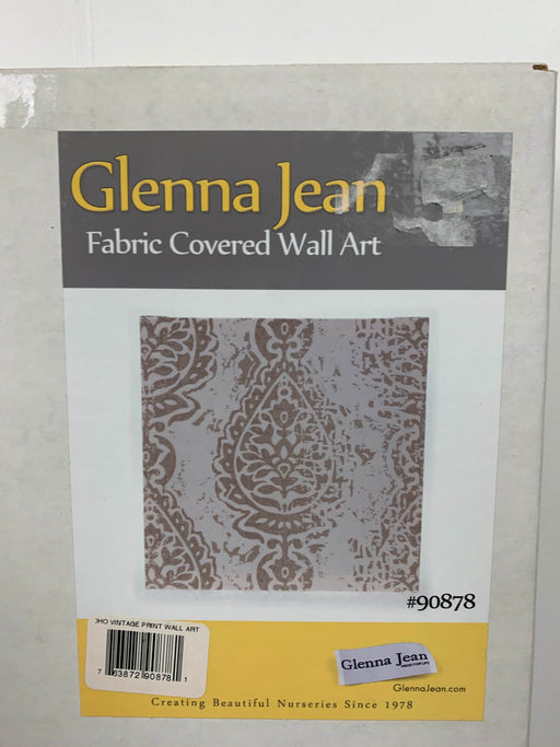 used Glenna Jean Glenna Jean Fabric Wall Art - Vintage Print