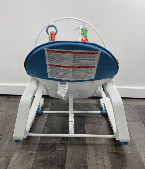 used Fisher Price Deluxe Infant To Toddler Rocker