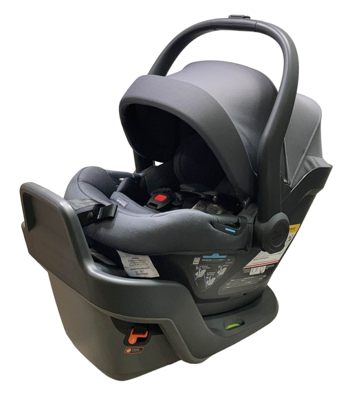 used UPPAbaby MESA MAX Infant Car Seat and Base, 2022, PureTech Greyson