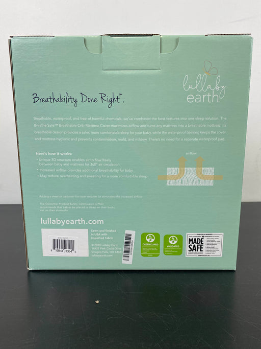 secondhand Lullaby Earth Breathe Safe Air Breathable Crib Mattress Pad