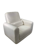 used Babyletto Tuba Swivel Glider, Performance Cream Eco Weave