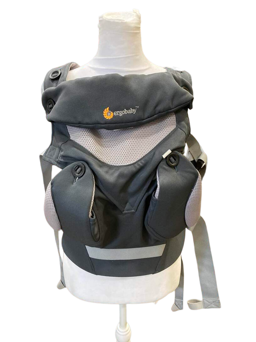 secondhand Ergobaby 360 All Positions Cool Air Mesh Baby Carrier, Carbon Grey