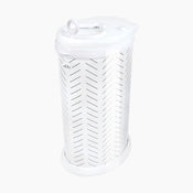 used Ubbi Diaper Pail, Herringbone