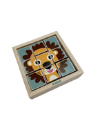 used DJECO Tournanimo Wooden Puzzle