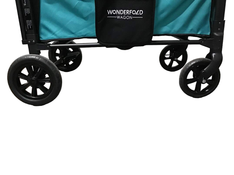 used Wonderfold W1 Original Stroller Wagon, 2021, Teal Green