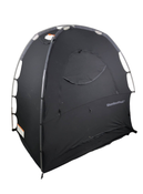 secondhand SlumberPod 3.0 Sleep Canopy, Black with Grey Accents