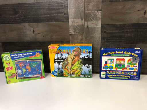 used BUNDLE Toddler-Preschool Puzzles