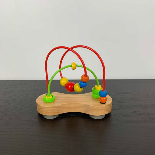 secondhand Hape Double Bubble Wooden Bead Maze