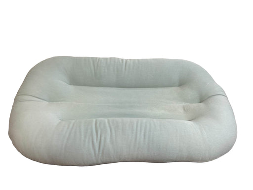 used Snuggle Me Organic Sensory Infant Lounger, Slate