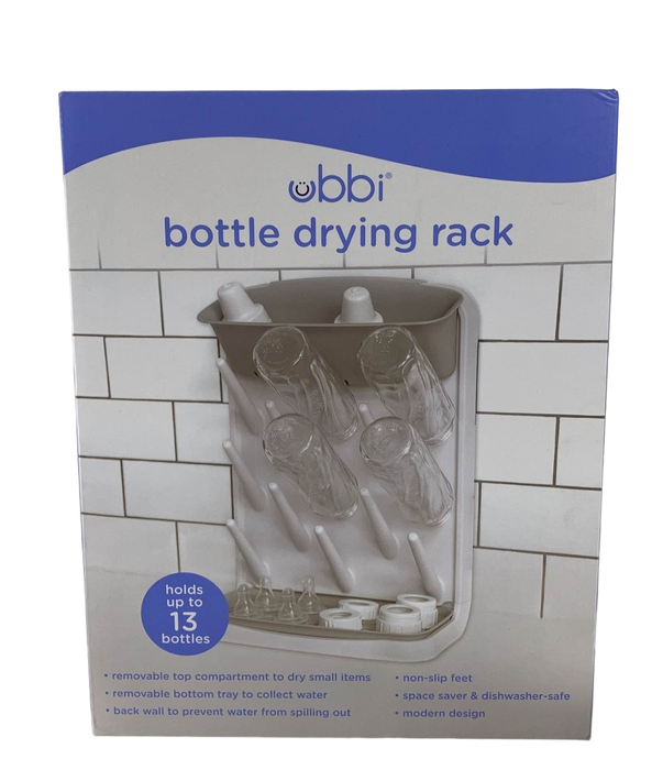 used Ubbi Vertical Bottle Drying Rack