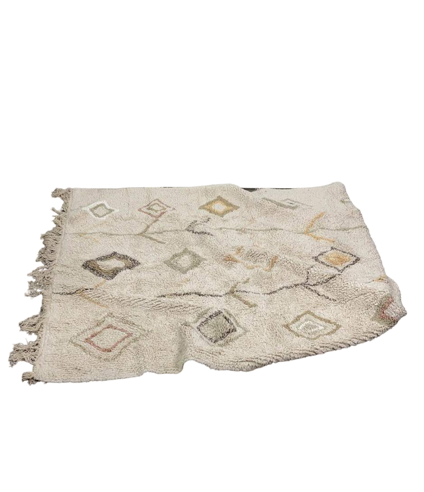 secondhand Lorena Canals Washable Rug Kaarol Earth, 4’7x6’7