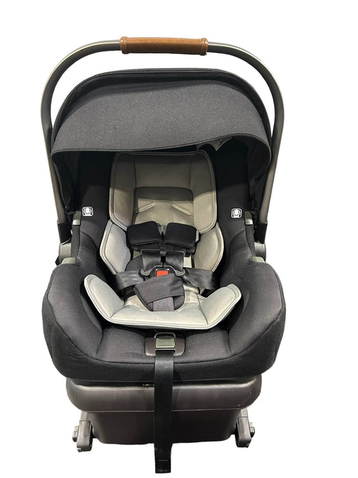 used Nuna PIPA Infant Car Seat, Caviar, 2020