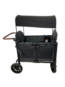 secondhand Wonderfold W2 Multifunctional Double Stroller Wagon, 2022, Black