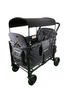 secondhand Wonderfold W4 Elite Stroller Wagon, Volcanic Black, 2023