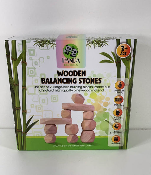 used Panda Brothers Wooden Balancing Stones