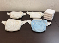 used BUNDLE FuzziBunz Diapers