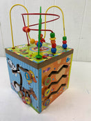 used Young Explorers 5 in 1 Wooden Activity Center