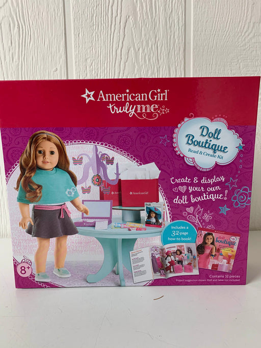 used American Girl Truly Me Kit, Doll Boutique Read and Create