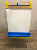 used Melissa & Doug Deluxe Standing Wooden Art Easel