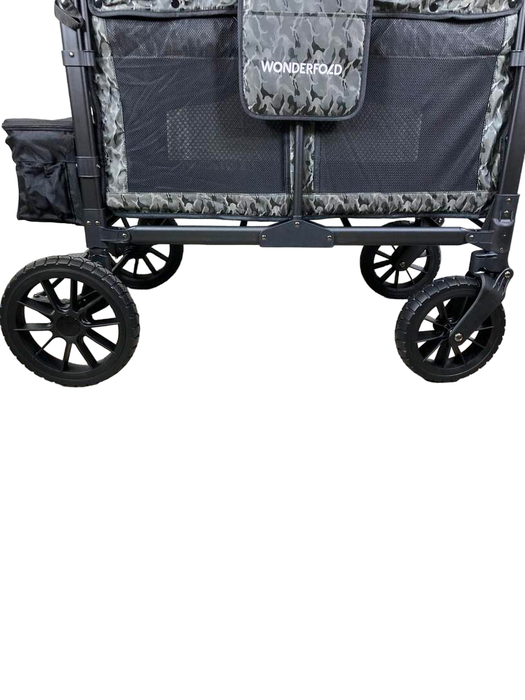 Wonderfold W4 Luxe Quad Stroller Wagon, 2023, Shadow Green Camo