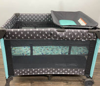 secondhand Babideal Playard, With Bassinet And Changer