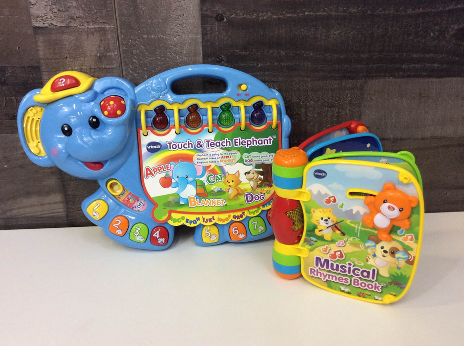 used BUNDLE Learn And Discover Toys VTech learning elephant