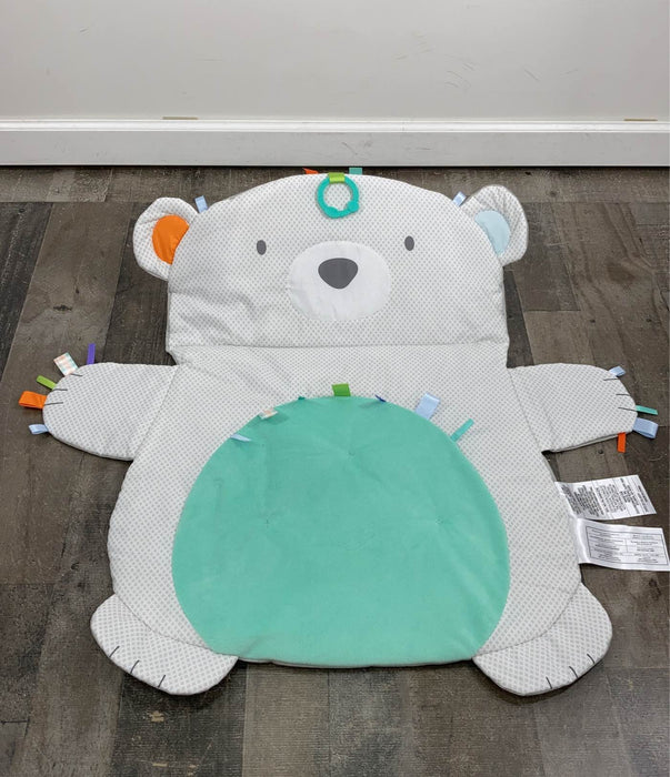 secondhand Bright Starts Tummy Time Prop & Play Mat, Polar Bear