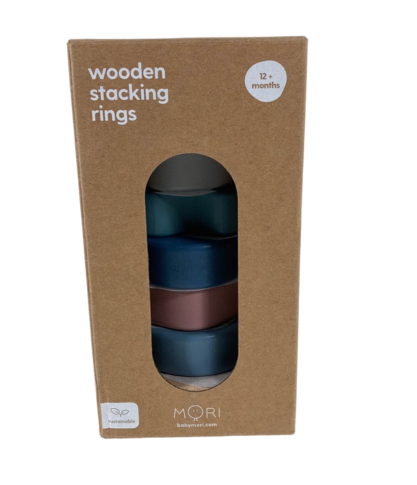 used MORI Wooden Stacking Rings