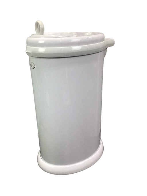 used Ubbi Diaper Pail, White