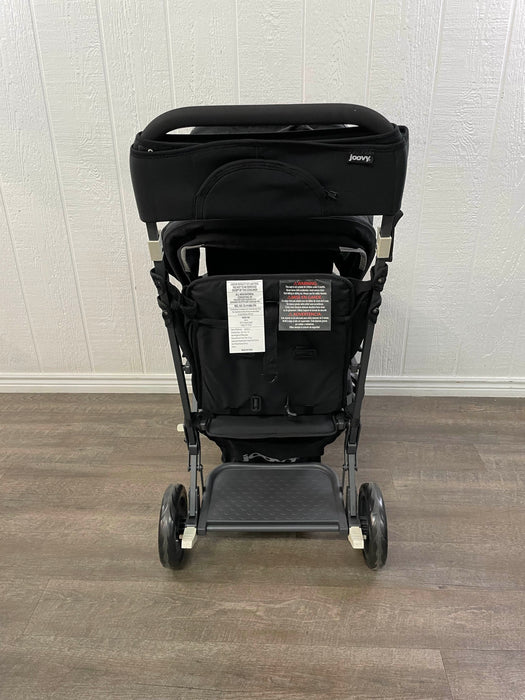 Joovy Caboose Too Ultralight Graphite Sit And Stand Double Stroller, Black, 2020