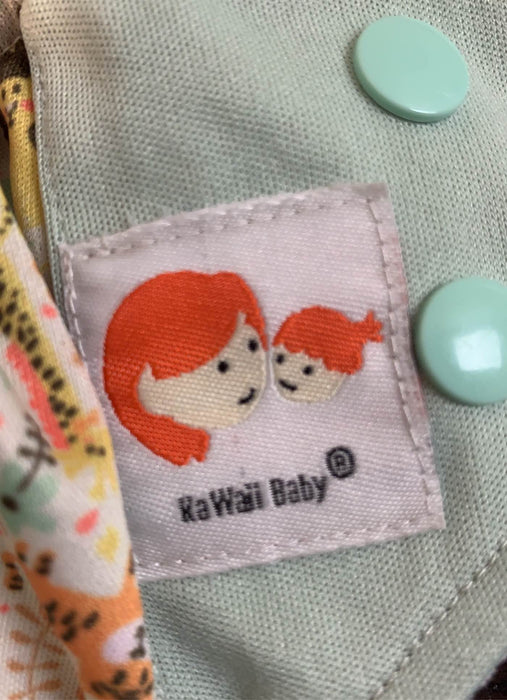 used BUNDLE KaWaii Baby One Size Pocket Cloth Diapers